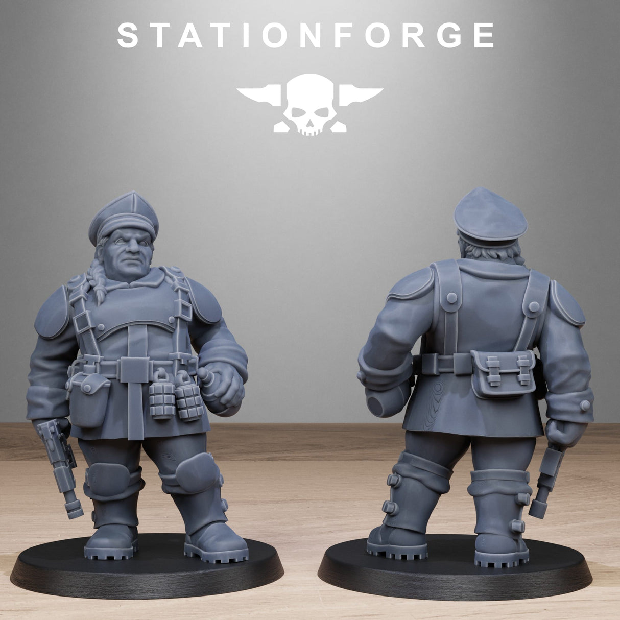 Tabletop Terrain Miniature FreeGuard Mutant Sisters