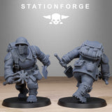 Tabletop Terrain Miniature FreeGuard Mutant Sisters