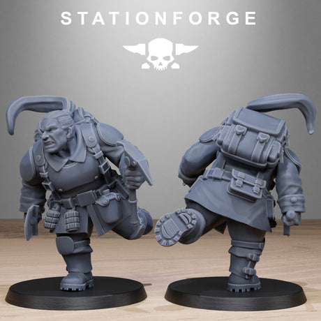Tabletop Terrain Miniature FreeGuard Mutant Sisters