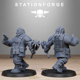 Tabletop Terrain Miniature FreeGuard Mutant Sisters
