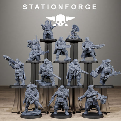 Tabletop Terrain Miniature Freeguard Siege Infantry