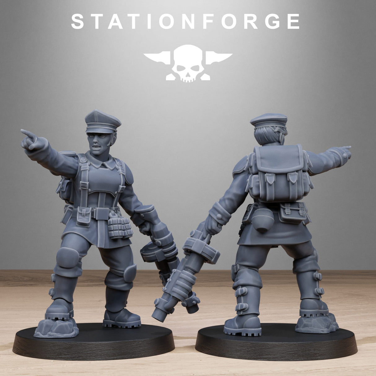 Tabletop Terrain Miniature FreeGuard Sisters