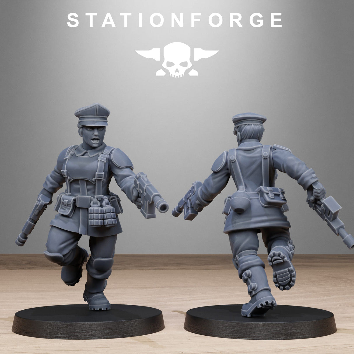 Tabletop Terrain Miniature FreeGuard Sisters