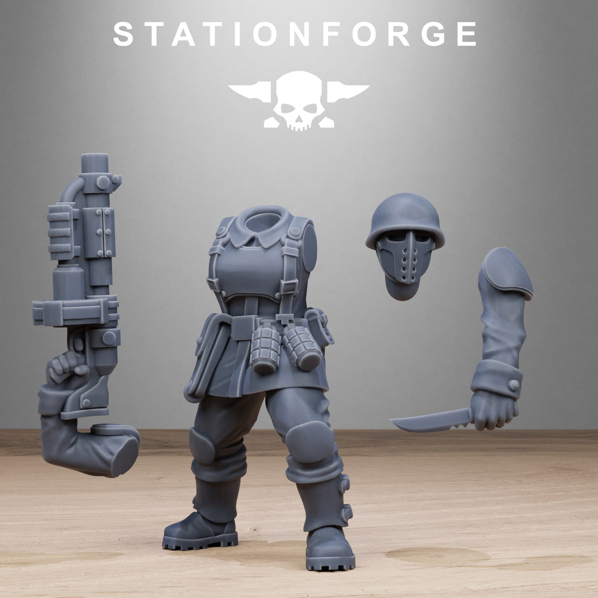 Tabletop Terrain Miniature FreeGuard Sisters