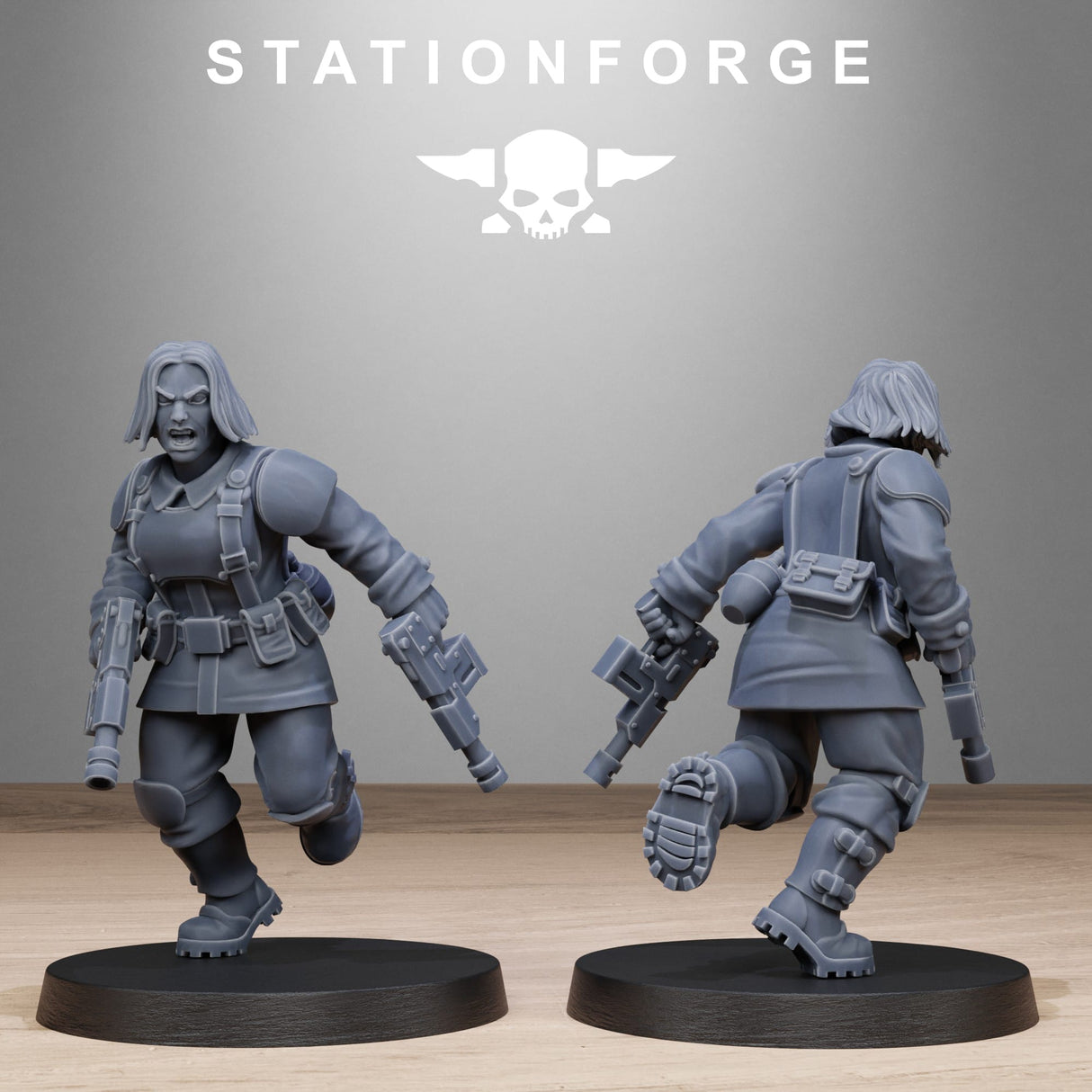 Tabletop Terrain Miniature FreeGuard Sisters