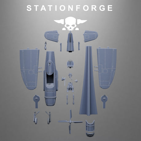 Tabletop Terrain Miniature FreeGuard ThunderBolt