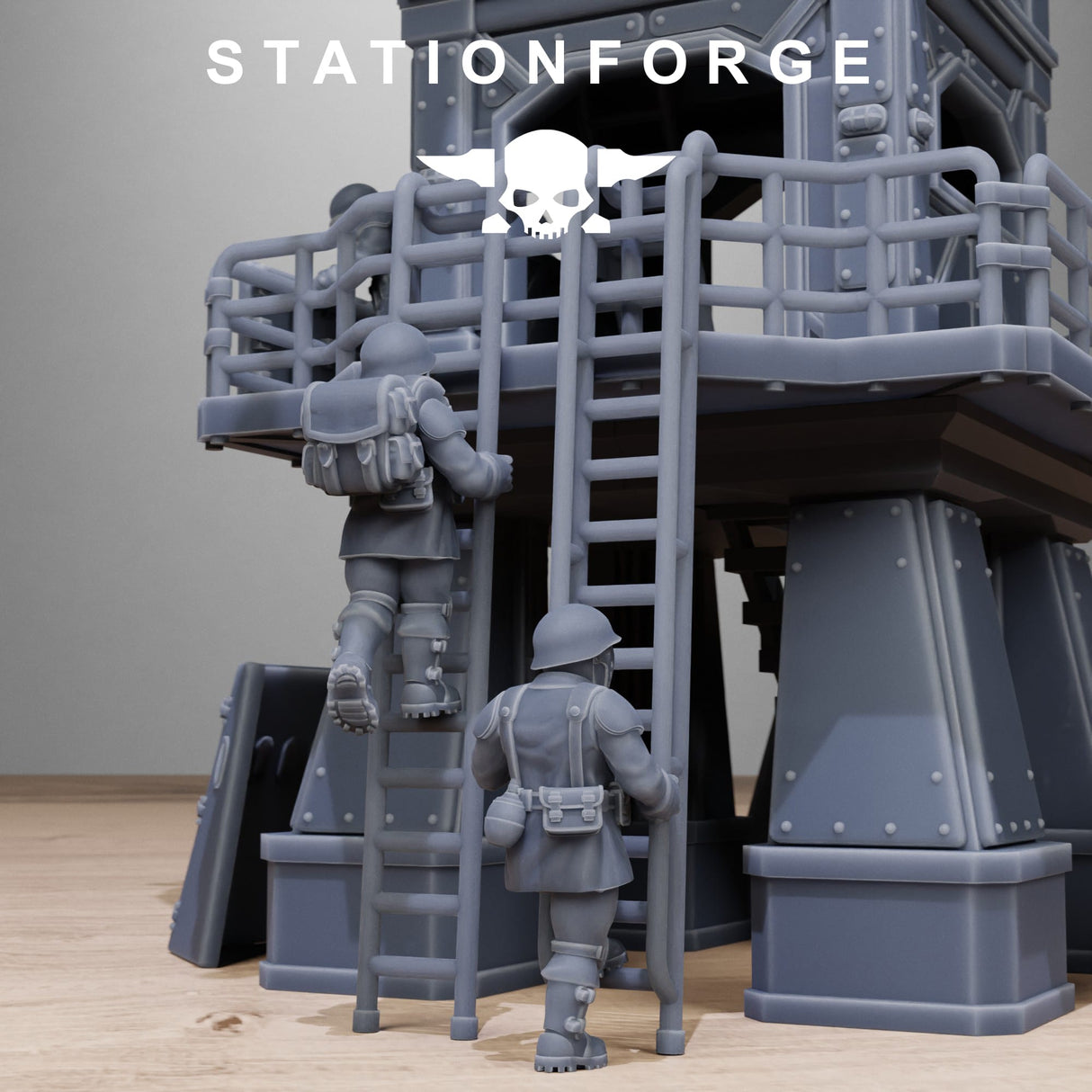 Tabletop Terrain Miniature FreeGuard Tower Guard
