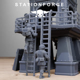 Tabletop Terrain Miniature FreeGuard Tower Guard