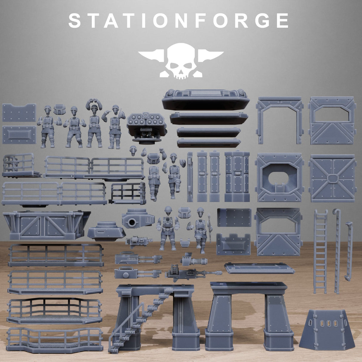 Tabletop Terrain Miniature FreeGuard Tower Guard