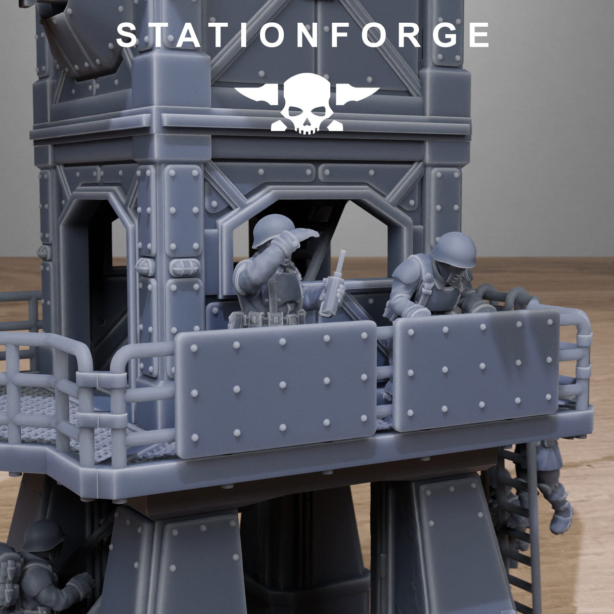 Tabletop Terrain Miniature FreeGuard Tower Guard