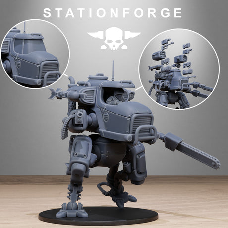 Tabletop Terrain Miniature FreeGuard Walker