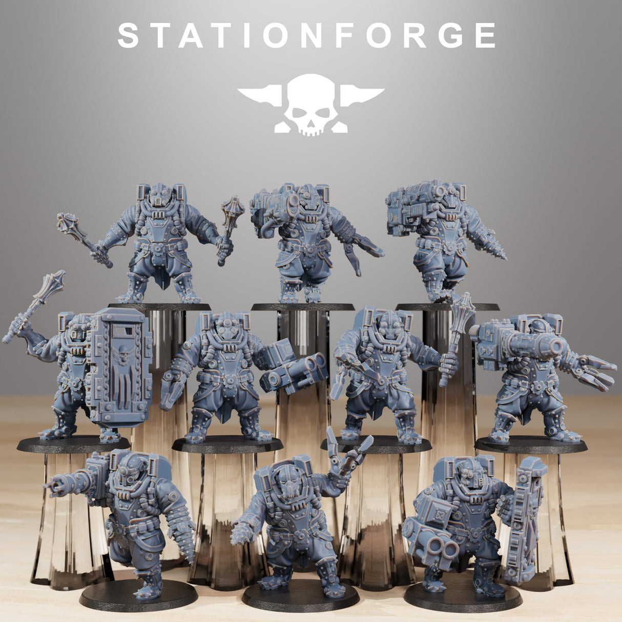 Tabletop Terrain Miniature Frontliners Heavy Support