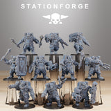 Tabletop Terrain Miniature Frontliners Heavy Support