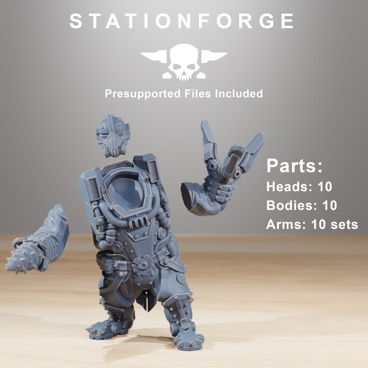 Tabletop Terrain Miniature Frontliners Heavy Support