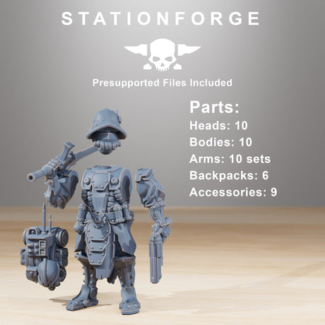Tabletop Terrain Miniature Frontliners Infantry