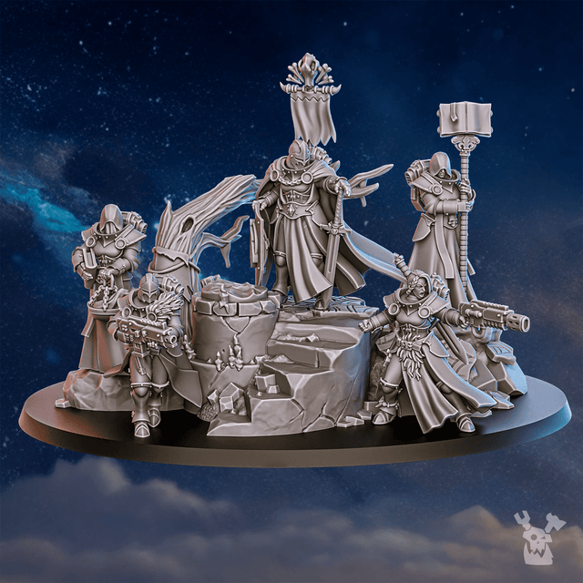 Tabletop Terrain Miniature Frost Commune