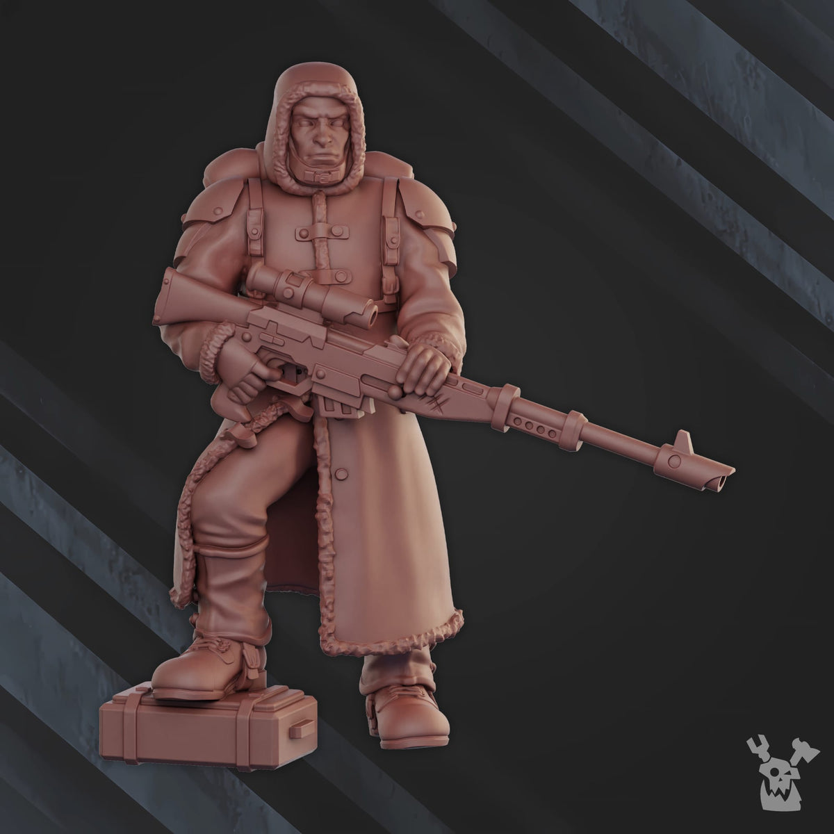 Tabletop Terrain Miniature Frostborn Division Snipers Squad