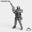 Tabletop Terrain Miniature Frostbyte - Black Stone Commandos
