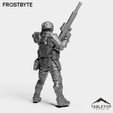 Tabletop Terrain Miniature Frostbyte - Black Stone Commandos