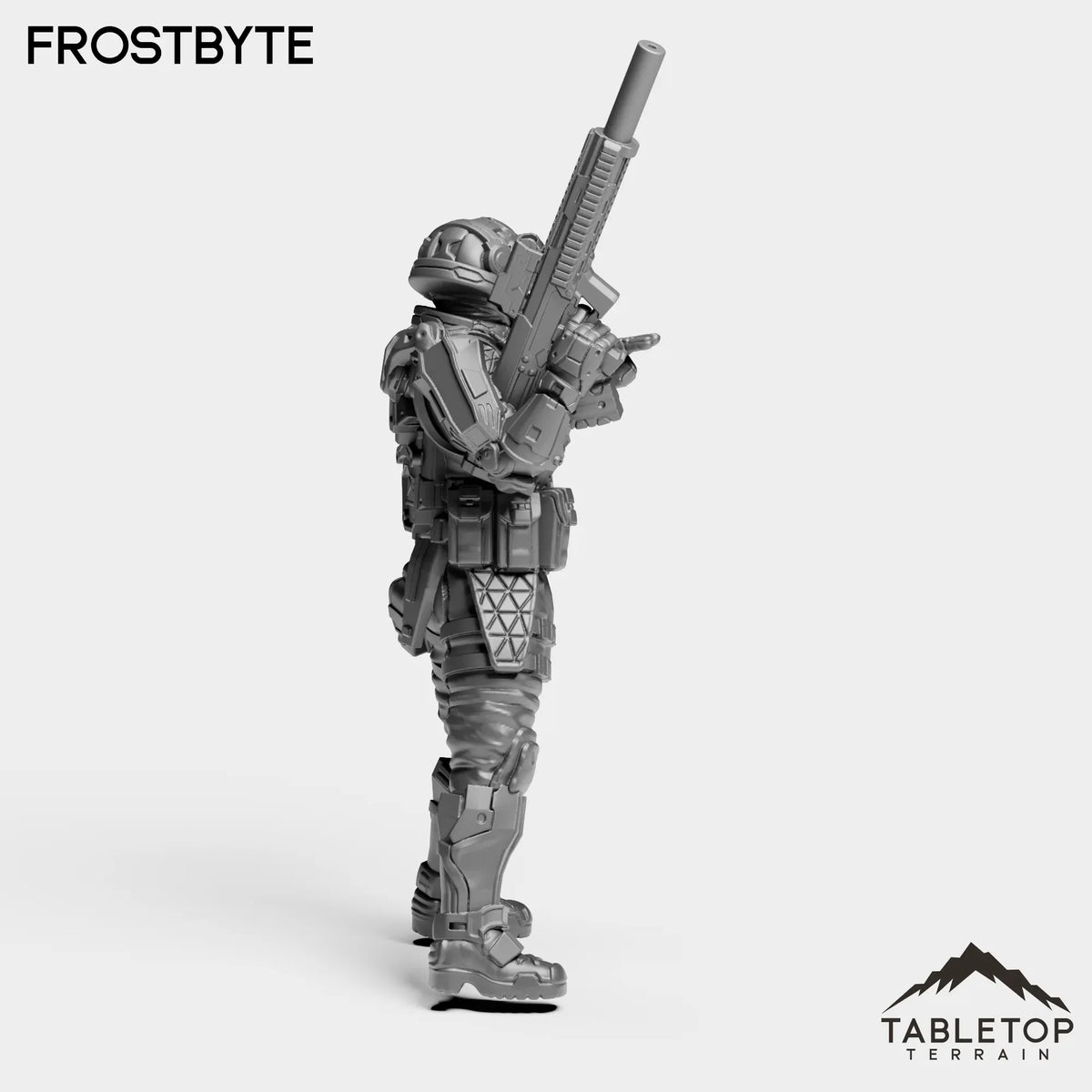 Tabletop Terrain Miniature Frostbyte - Black Stone Commandos