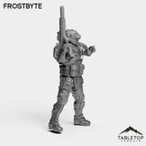 Tabletop Terrain Miniature Frostbyte - Black Stone Commandos