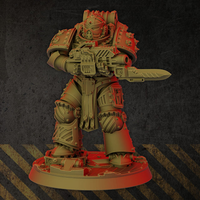 Tabletop Terrain Miniature Full Metal Brother (promo model for Full Metal Brotherhood project)