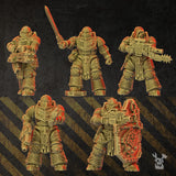 Tabletop Terrain Miniature Full Metal Brothers (build kit)