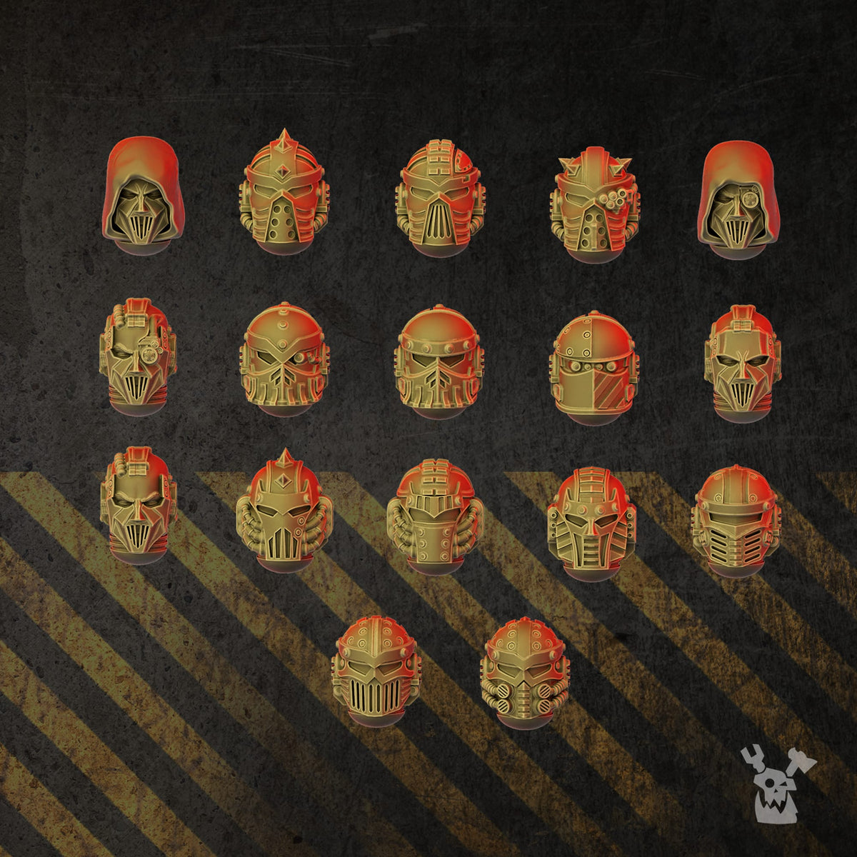 Tabletop Terrain Miniature Full Metal Brothers (build kit)