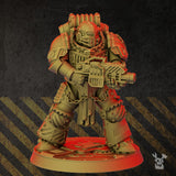 Tabletop Terrain Miniature Full Metal Brothers (build kit)