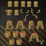 Tabletop Terrain Miniature Full Metal Brothers (build kit)