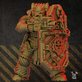 Tabletop Terrain Miniature Full Metal Brothers (build kit)