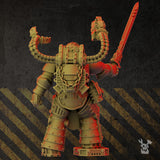 Tabletop Terrain Miniature Full Metal Brothers (build kit)