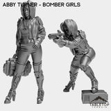 Tabletop Terrain Miniature Full Set Abby Turner - Bomber Girls
