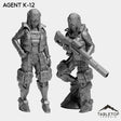 Tabletop Terrain Miniature Full Set Agent K-12