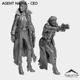 Tabletop Terrain Miniature Full Set Agent Nadia - CEO
