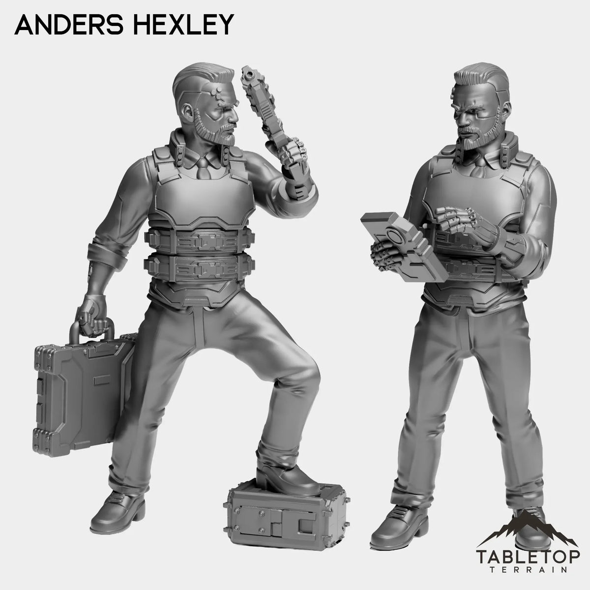 Tabletop Terrain Miniature Full Set Anders Hexley