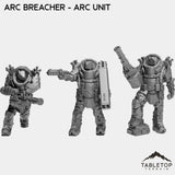 Tabletop Terrain Miniature Full Set ARC Breacher - ARC Unit