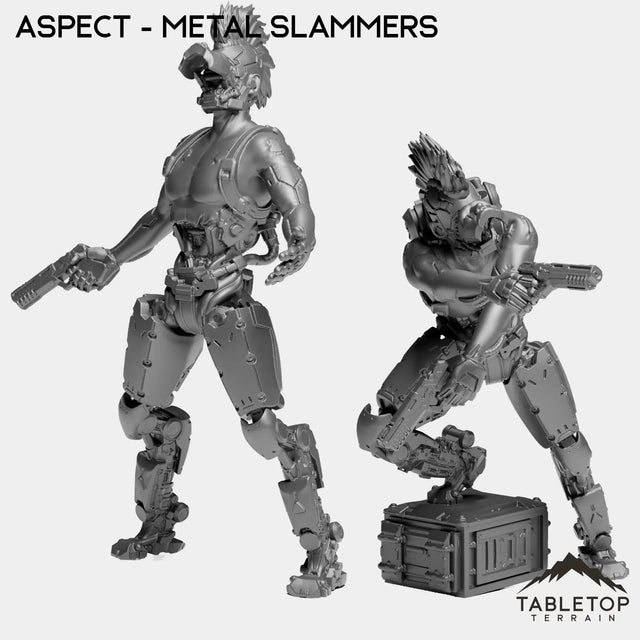 Tabletop Terrain Miniature Full Set Aspect - Metal Slammers