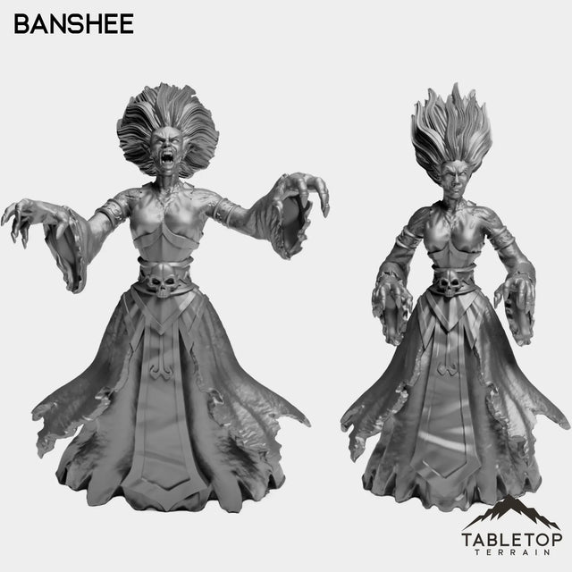 Tabletop Terrain Miniature Full Set Banshee