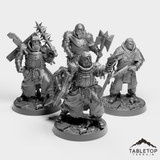 Tabletop Terrain Miniature Full Set Battle Captains