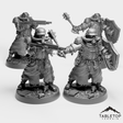 Tabletop Terrain Miniature Full Set Battle Priests