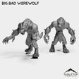 Tabletop Terrain Miniature Full Set Big Bad Werewolf