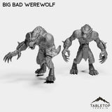 Tabletop Terrain Miniature Full Set Big Bad Werewolf
