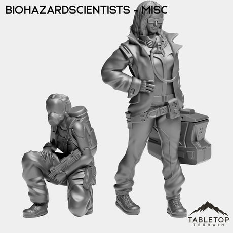 Tabletop Terrain Miniature Full Set BioHazardScientists - MISC