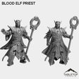 Tabletop Terrain Miniature Full Set Blood Elf Priest