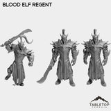 Tabletop Terrain Miniature Full Set Blood Elf Regent