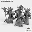 Tabletop Terrain Miniature Full Set Blood Princes