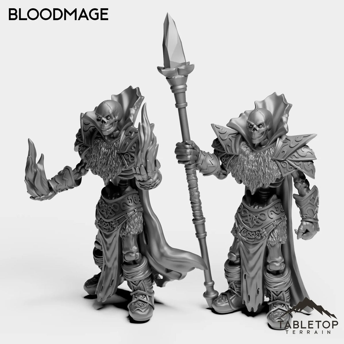 Tabletop Terrain Miniature Full Set Bloodmage