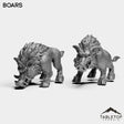 Tabletop Terrain Miniature Full Set Boars