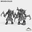 Tabletop Terrain Miniature Full Set Broken Exiled